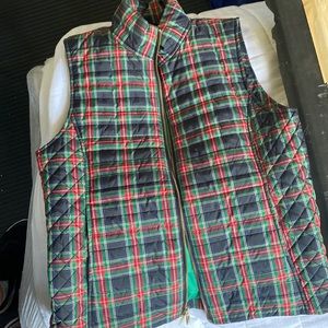 Vineyard Vines plaid vest  size small